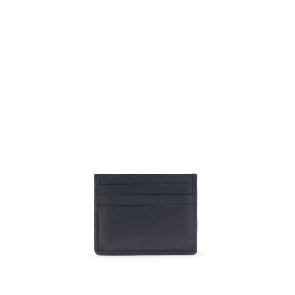 Blue Calf Leather Bos Taurus Wallet