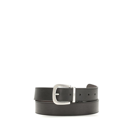 Black Calf Leather Bos Taurus Regular Belt