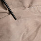 Beige Straight Cargo Chino Trouser Pants