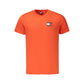 Arancione Cotton Men T-Shirt