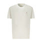 White Cotton Men T-Shirt