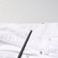 White Straight Mid Waist Denim Trouser Jeans