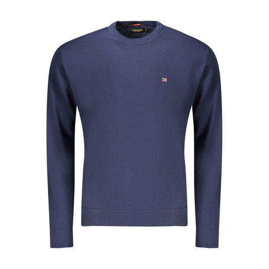 Blue Cotton Men's Shirt