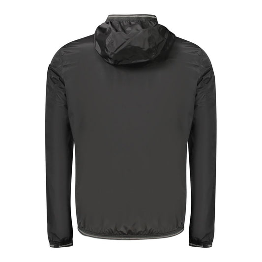 Black Poliammide Men's Jacket