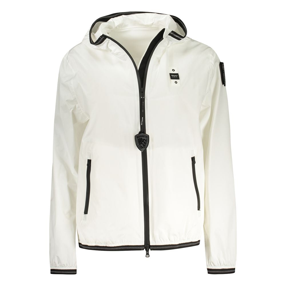 White Poliammide Women's Jacket