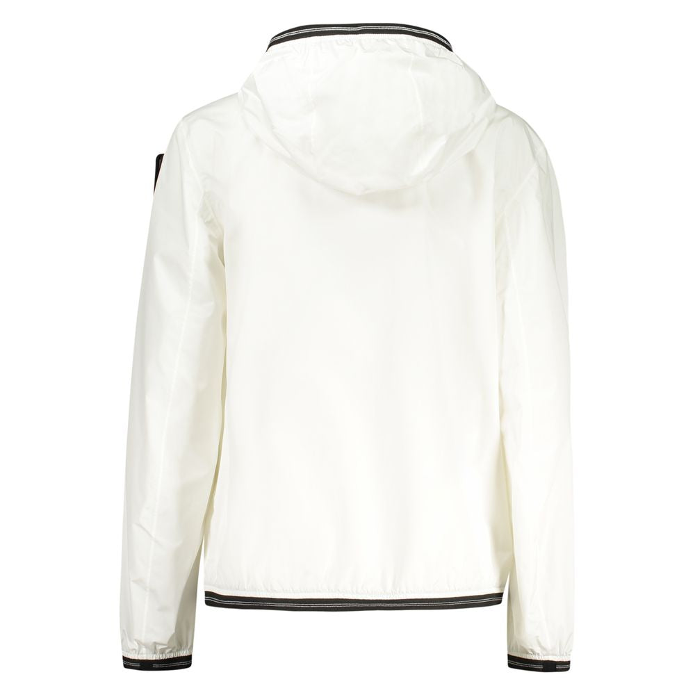White Poliammide Women's Jacket