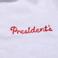 White Logo Embroidery Cotton Men Crew Neck T-shirt