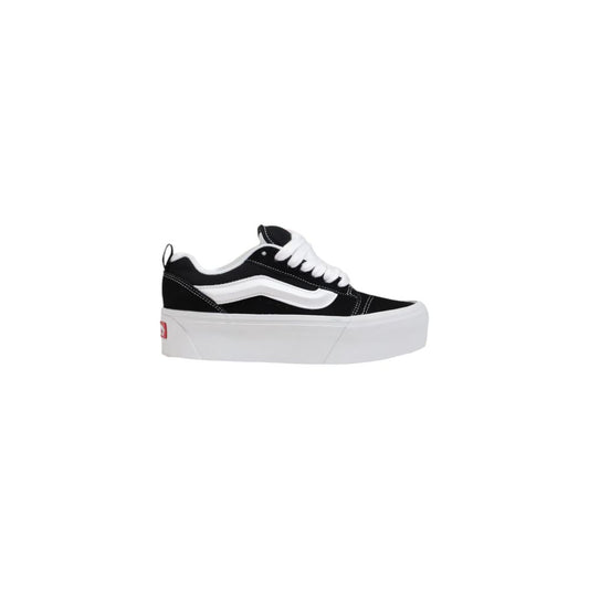 Black And White Suede Leather Chunky Sneakers