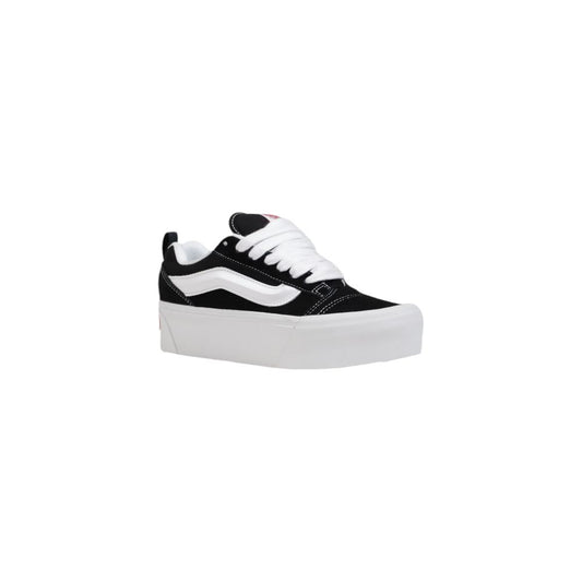 Black And White Suede Leather Chunky Sneakers