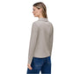 Beige Polyacrylic Blazer