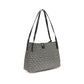 Black Cotton Shoulder Bag