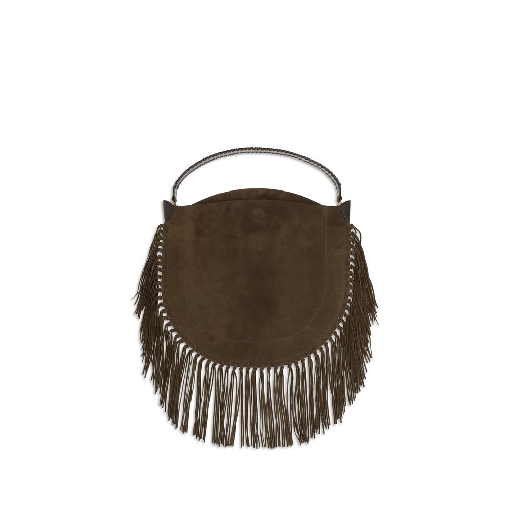 Brown Calf Leather Bos Taurus Shoulder Bag