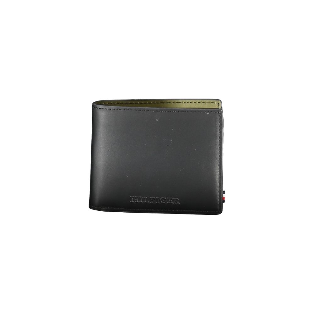 Black Leather Men Wallet