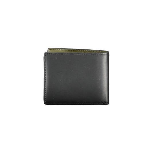 Black Leather Men Wallet