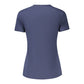 Blue Organic Cotton Women T-Shirt