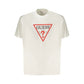 White Cotton Men T-Shirt