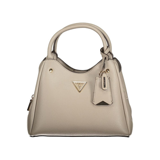 Grigio Poliuretano Women Handbag