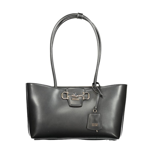 Nero Poliuretano Woman Handbag
