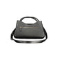 Black Polyurethane Women Handbag