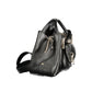 Black Polyurethane Women Handbag
