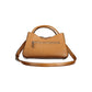 Marrone Polyurethane Women Handbag