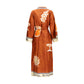 Multicolor Silk Casual Dress