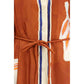 Multicolor Silk Casual Dress