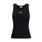 Black Cotton Tank Tops