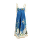Blue Linen Casual Dress