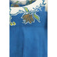 Blue Linen Casual Dress