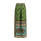 Multicolor Viscose Casual Pants