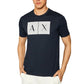 Blue Cotton T-Shirt