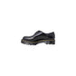 Black Leather Oxfords And Derbies