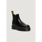 Black Leather Ankle Boots