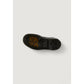 Black Leather Lace-Up Boots