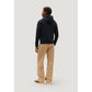 Blue Cotton Hoodie