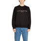 Black Cotton Sweatshirt