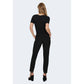 Black Viscose T-Shirt