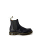Black Leather Ankle Boots