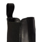 Black Leather Ankle Boots