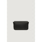 Black Artificial Leather Handbag