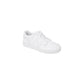 White Leather Athletic Sneakers