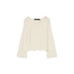 Beige Cotton Sweatshirt