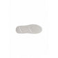 Black And White Polyethylene Low Top Sneakers