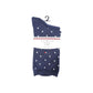 Blue Cotton Socks