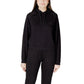 Black Viscose Hoodie