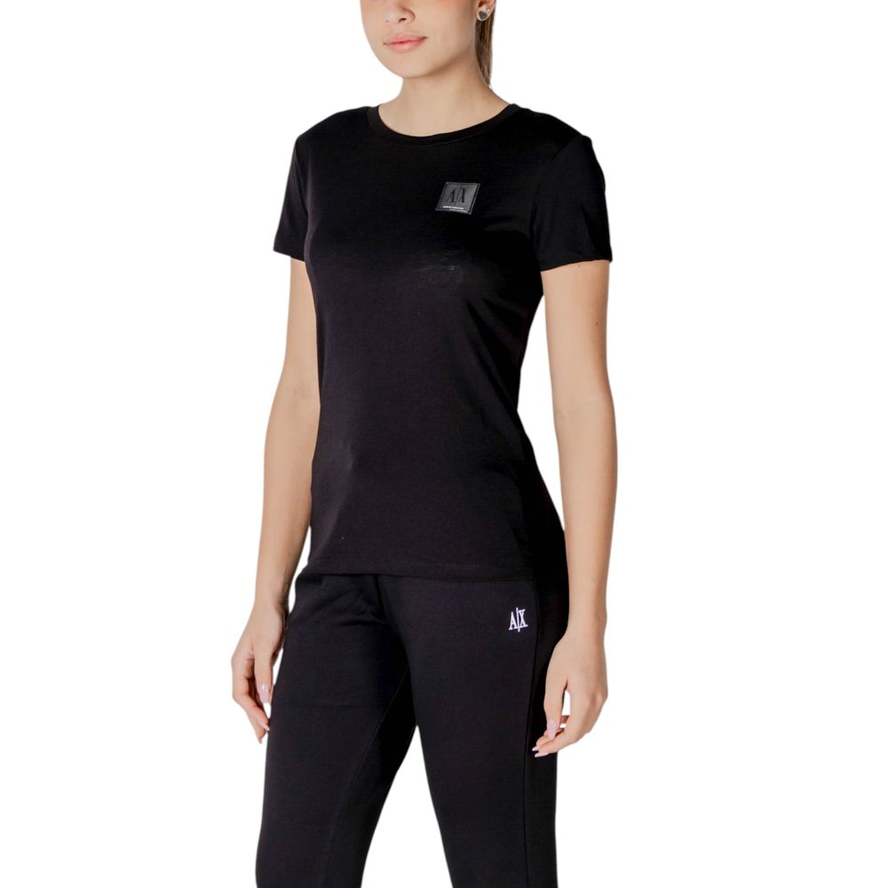 Black Cotton T-Shirt