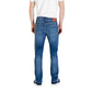 Blue Recycled Cotton Skinny Jeans