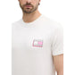 Cream Recycled Cotton T-Shirt