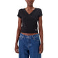 Black Cotton T-Shirt